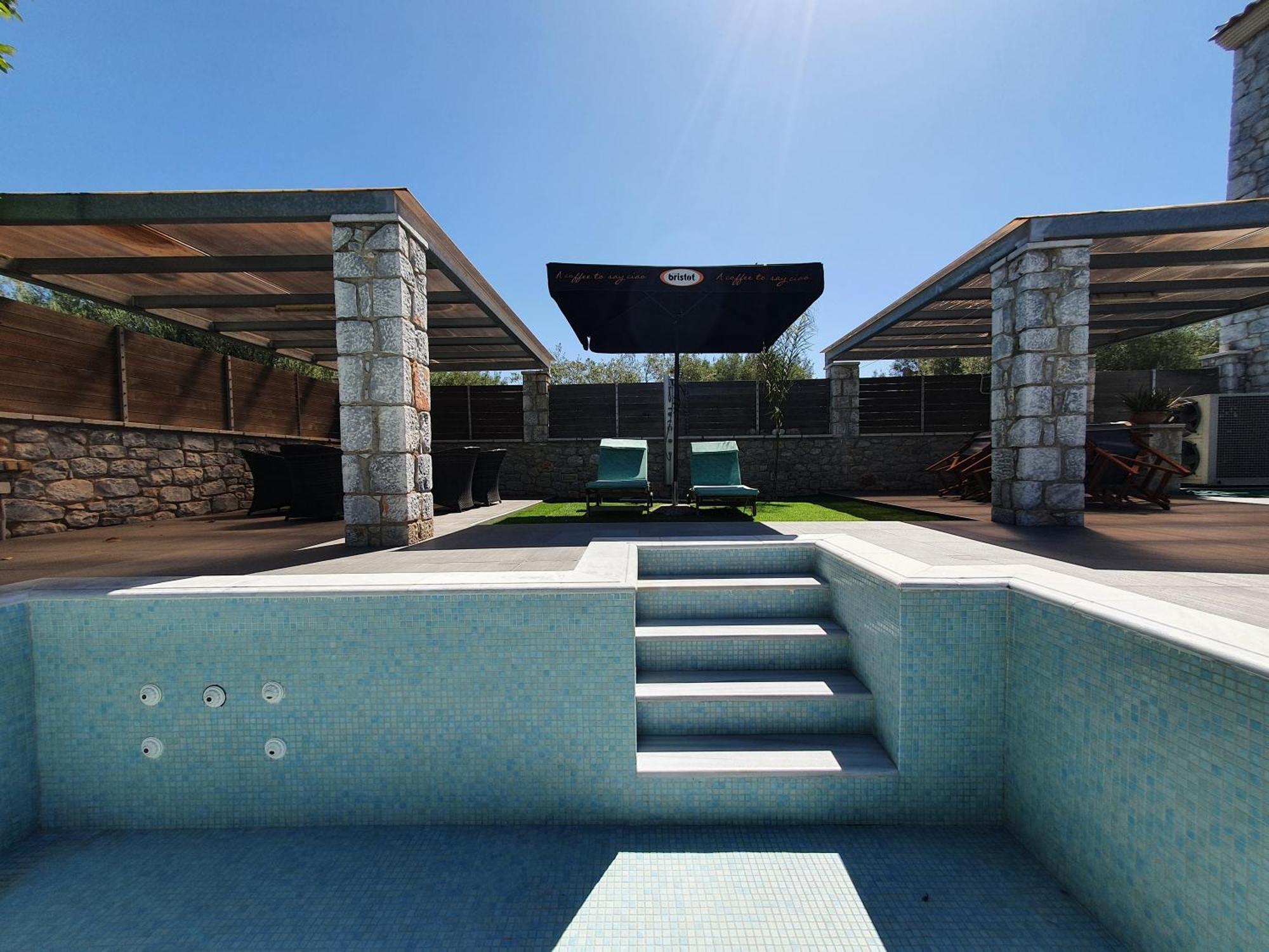 Villa Lina Salamina Ambelakia Bagian luar foto
